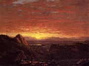 Morning, Looking East over the Hudson Valley from the Catskill Mountains Frederic Edwin Church